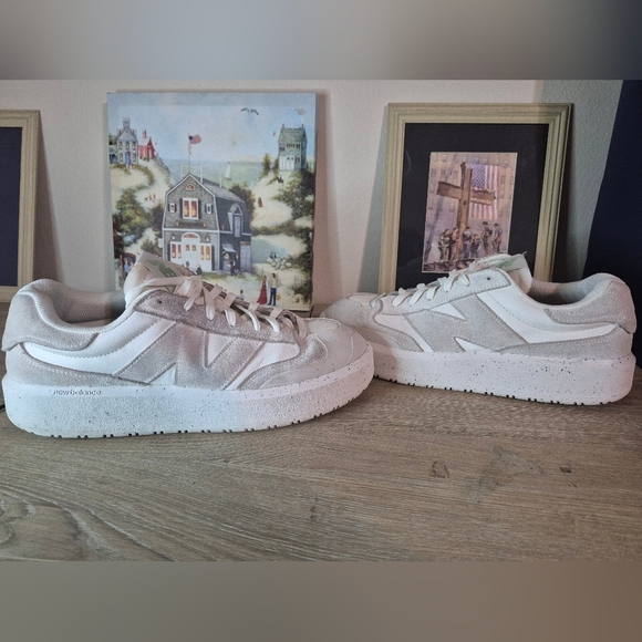 New Balance CT302 White Green Sneakers - Picture 4 of 9